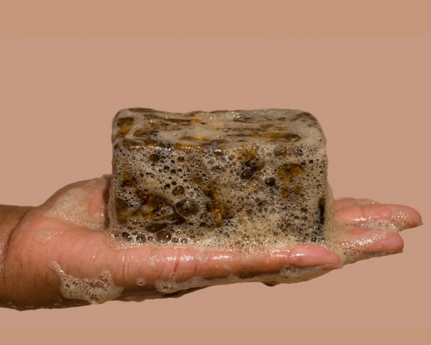 Raw African Black Soap