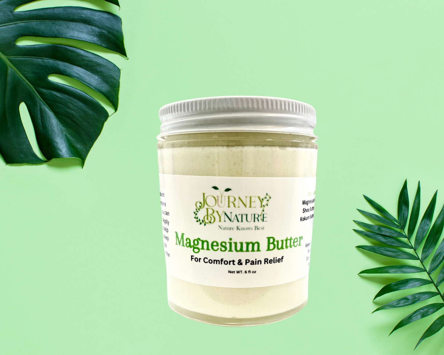 Magnesium Butter (for restless legs and pain relief)